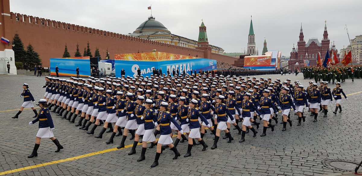 Лучшие фото парада победы